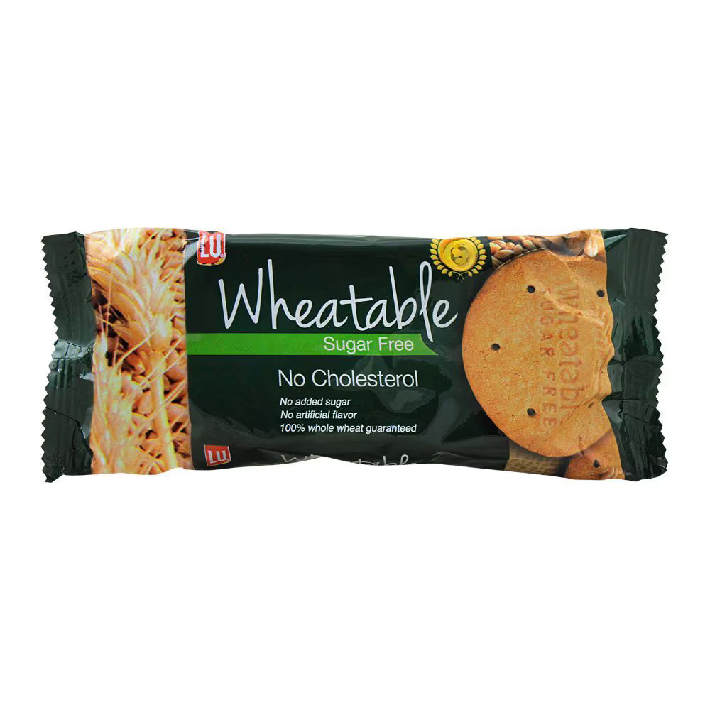 Lu Wheatable Biscuits Sugar Free Ticky Pack Box
