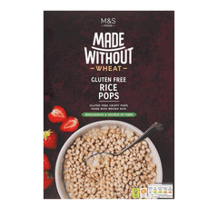 M&S Gluten Free Rice Pops Made Without Wheat 300g