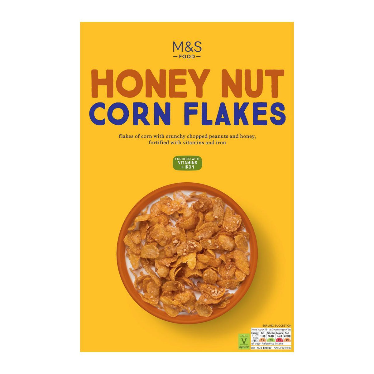 M&S Honey Nut Corn Flakes 500g