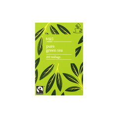 M&s Pure Green Tea Bags 20s