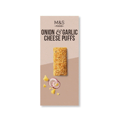 M&s Onion & Garlic Cheese Puffs 90g