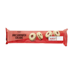 M&s Jam Sandwich Creams 155g
