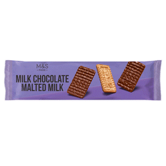 M&S Milk Chocolate Malted Milk Biscuits 250g