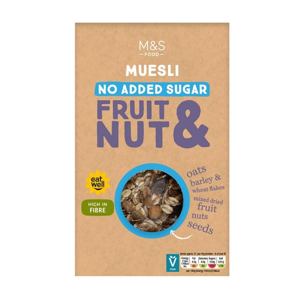 M&S N/S Fruit & Nut Muesli 600g