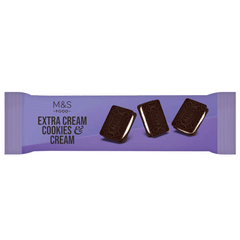 M&S Extra Cream Cookies & Cream Biscuits 165g