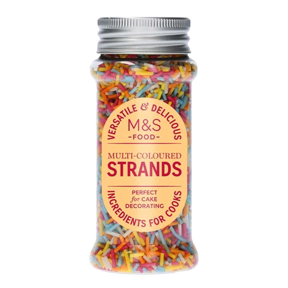 M&S Multi-coloured Strands 70g
