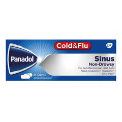 Panadol Cold & Flu Sinus Caplets 12s Strip (Imp)