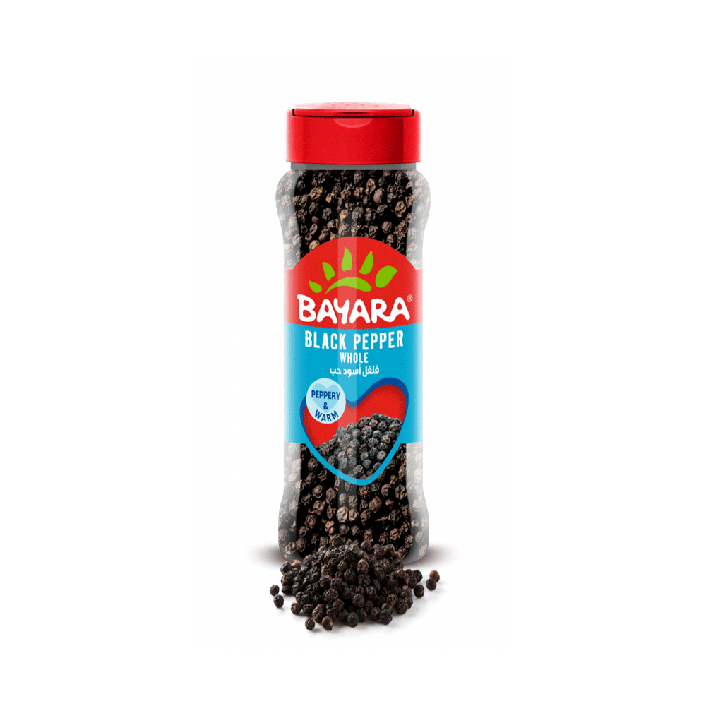 Bayara Black Pepper Whole Bottle 170g