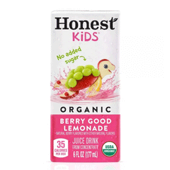 Honest Kids Organic Berry Good Lemonade Juice Drink 177ml
