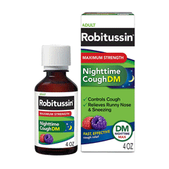 Robitussin Adult Night Time Cough Dm Max 118ml