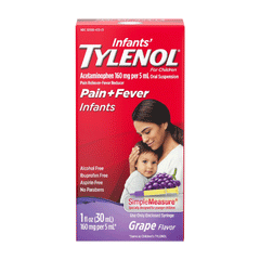Tylenol Infants Grape Flavor 30ml