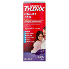 Tylenol Children Cold+flu Syrup 120ml