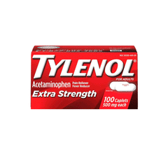 Tylenol Extra Strength 500mg Caplets 100s