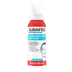 Sudafed Saline Nasal Mist With Aloe Spray 88ml