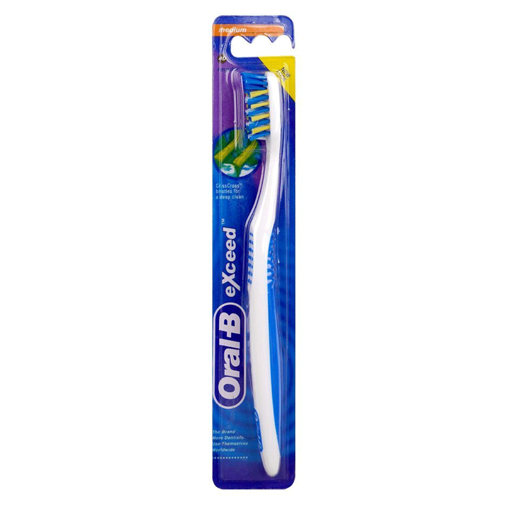 Oral-b Crossaction Toothbrush Med