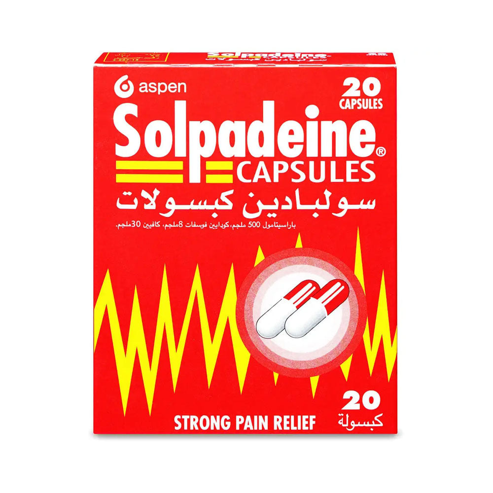 Solpadeine Pain Relief Cap 20s Box (imp)
