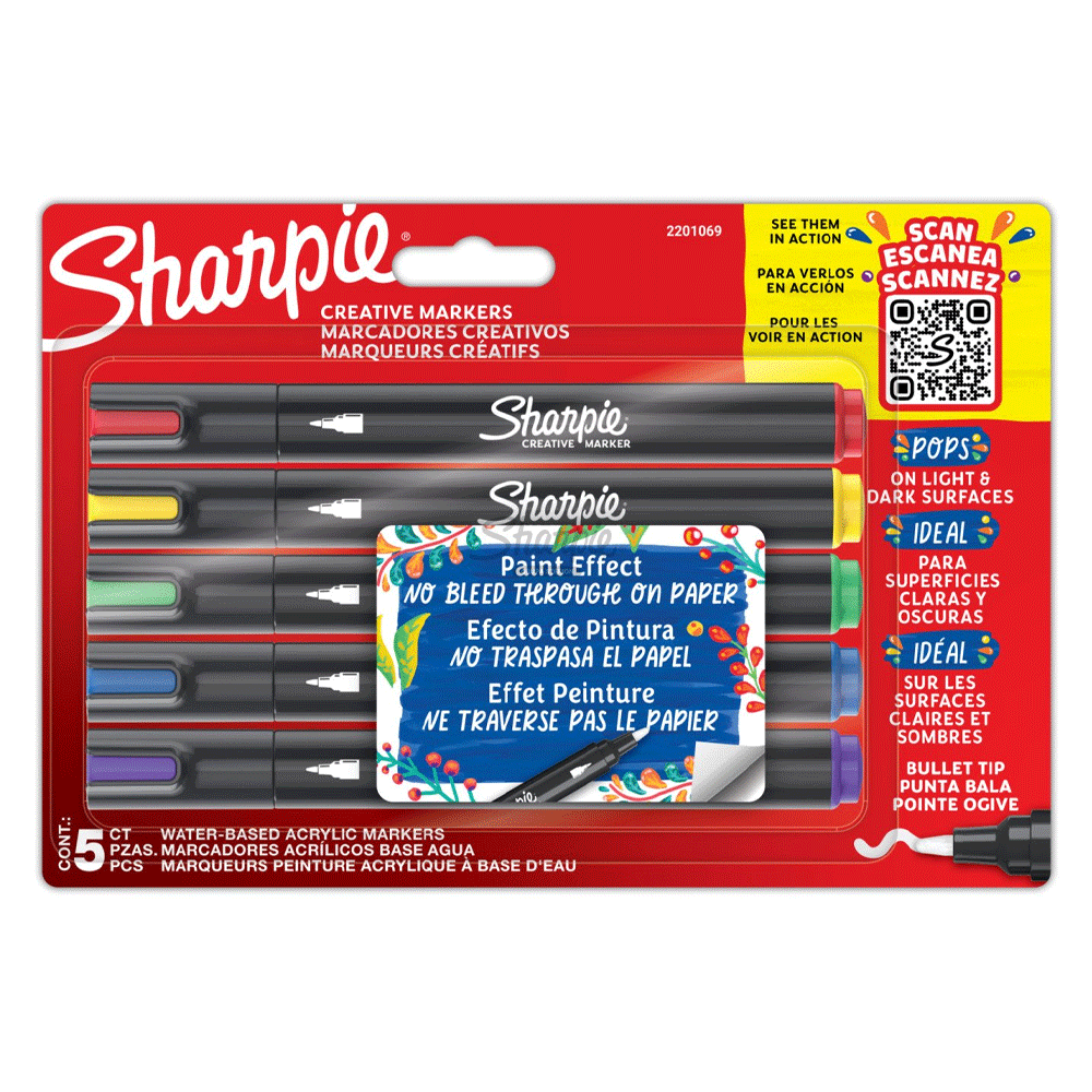 Sharpie Creative Markers 5ps