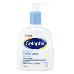 Cetaphil Hydrating Foaming Cream Cleanser 237ml (Canada)