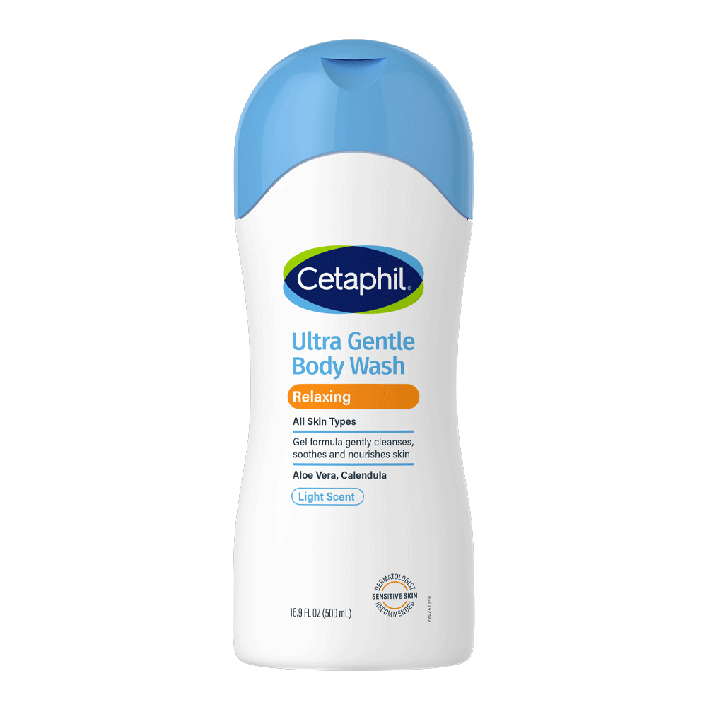 Cetaphil Ultra Gentle Body Wash Relaxing Light Scent 500ml