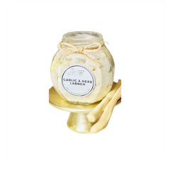 Farm Jars Co Garlic & Herb Labneh Cheese Jar 330g