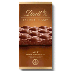 Lindt Extra Creamy Smooth Milk Chocolate 80g