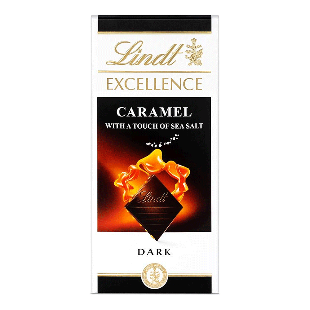 Lindt Carmel Dark Chocolates 100g