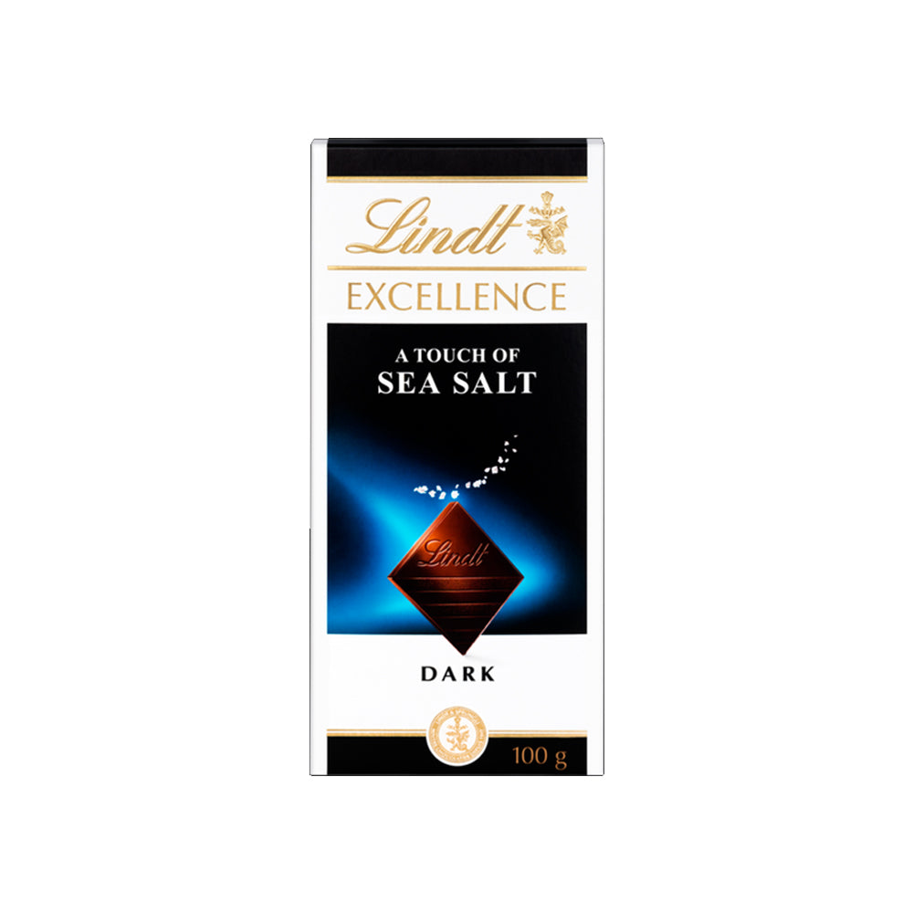 Lindt Excellence A Touch Of Sea Salt Dark Chocolate 100g
