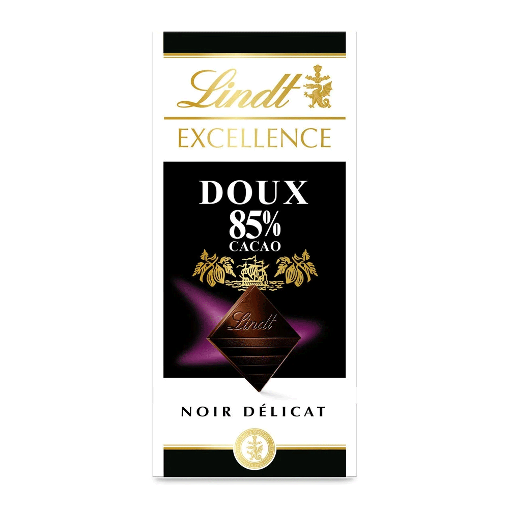 Lindt Mild 85% Cacao Chocolate 100g