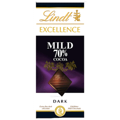 Lindt Mild 70% Coco Dark Chocolates 100g