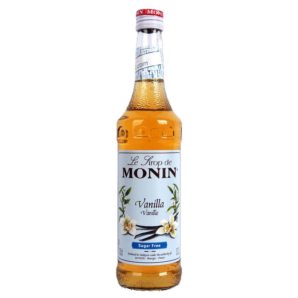 Monin Vanilla Sugar Free Syrup 1 Ltr