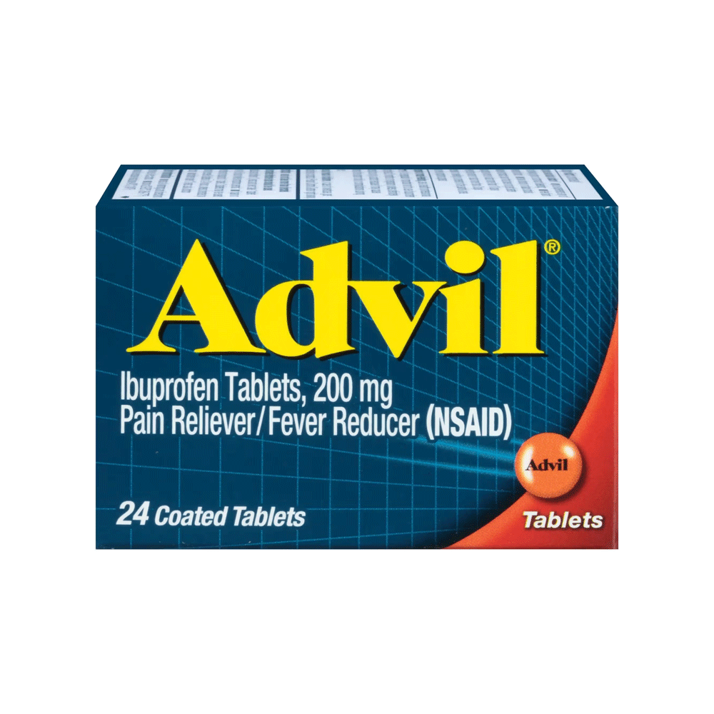 Advil Coated 200mg Tab 24s (imp)
