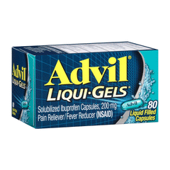 Advil Liqui-gels Cap 80s