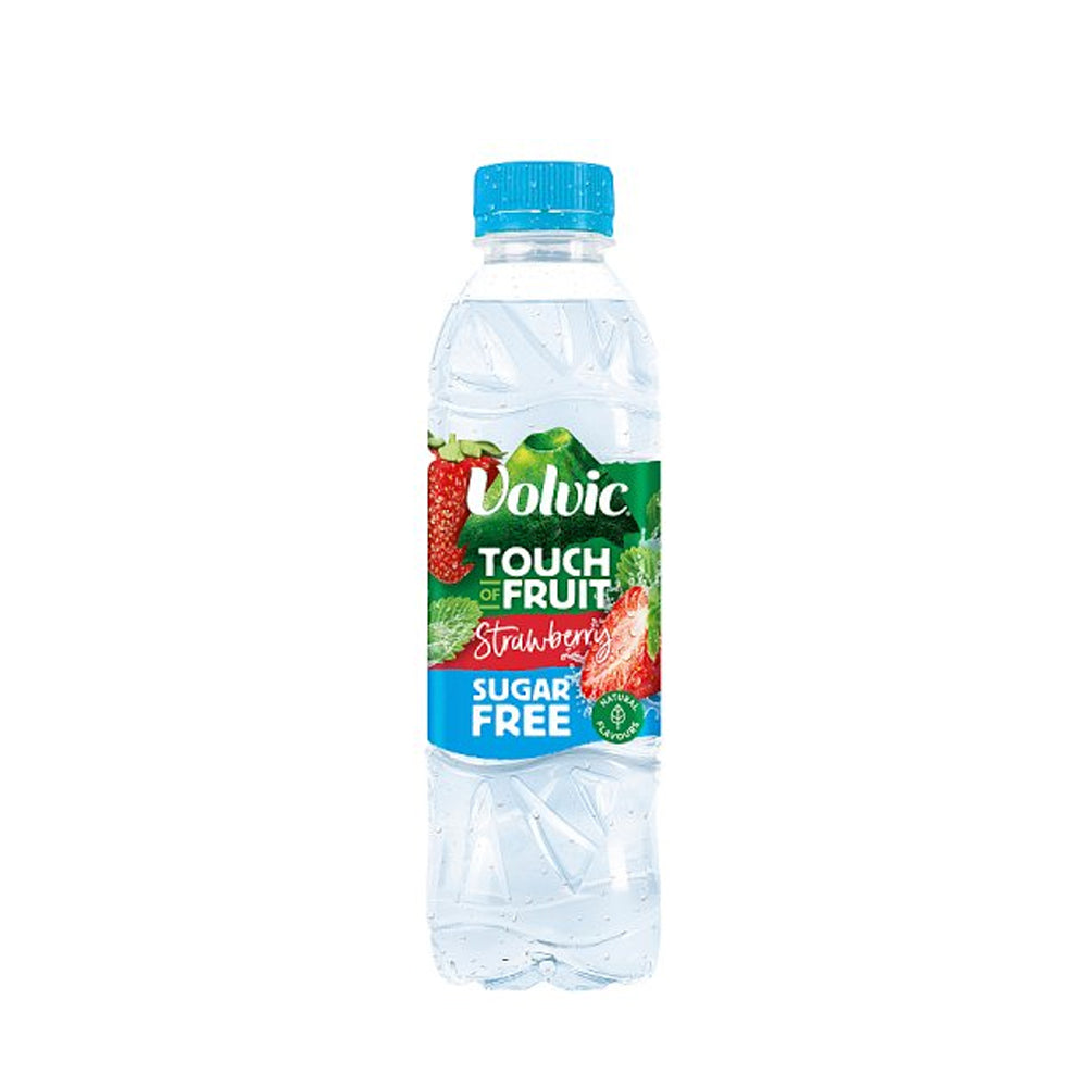 Volvic Touch Of Fruit Sugar Free Strawberry Flv 500ml