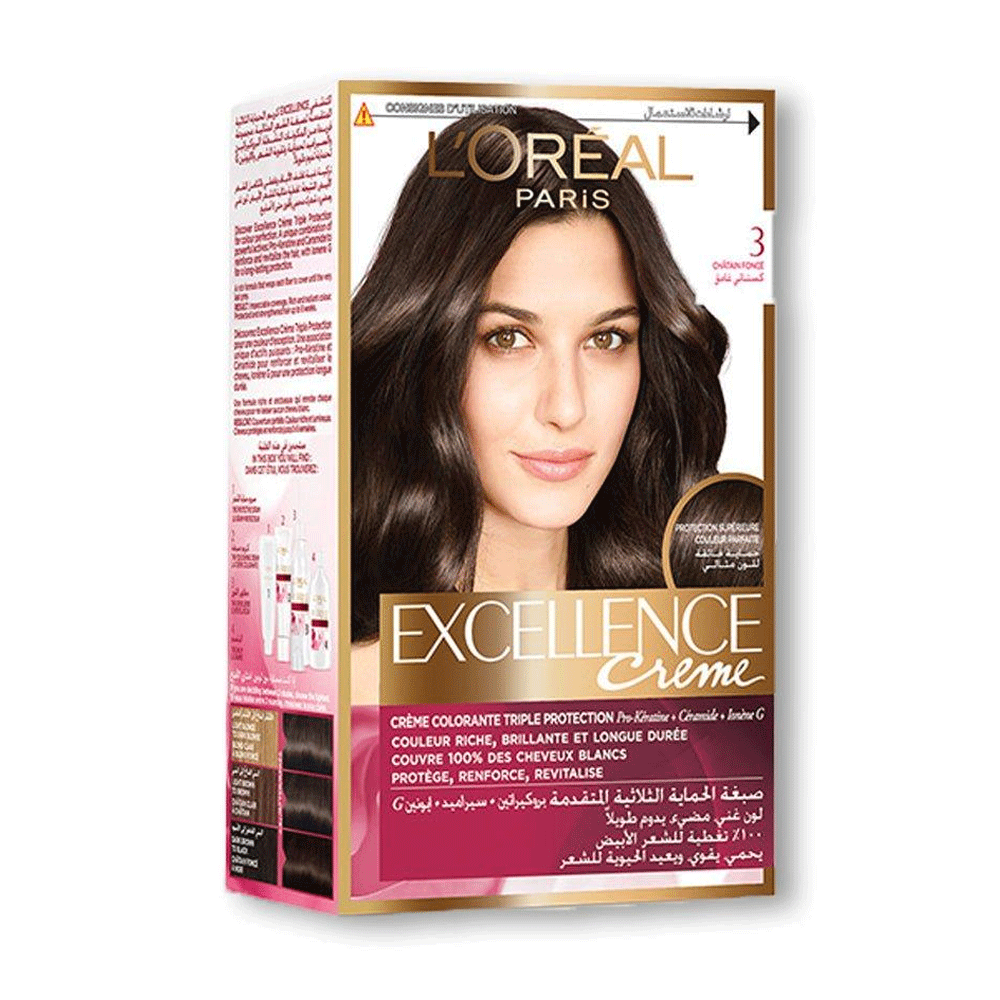 Loreal Excellence Hair Color 3