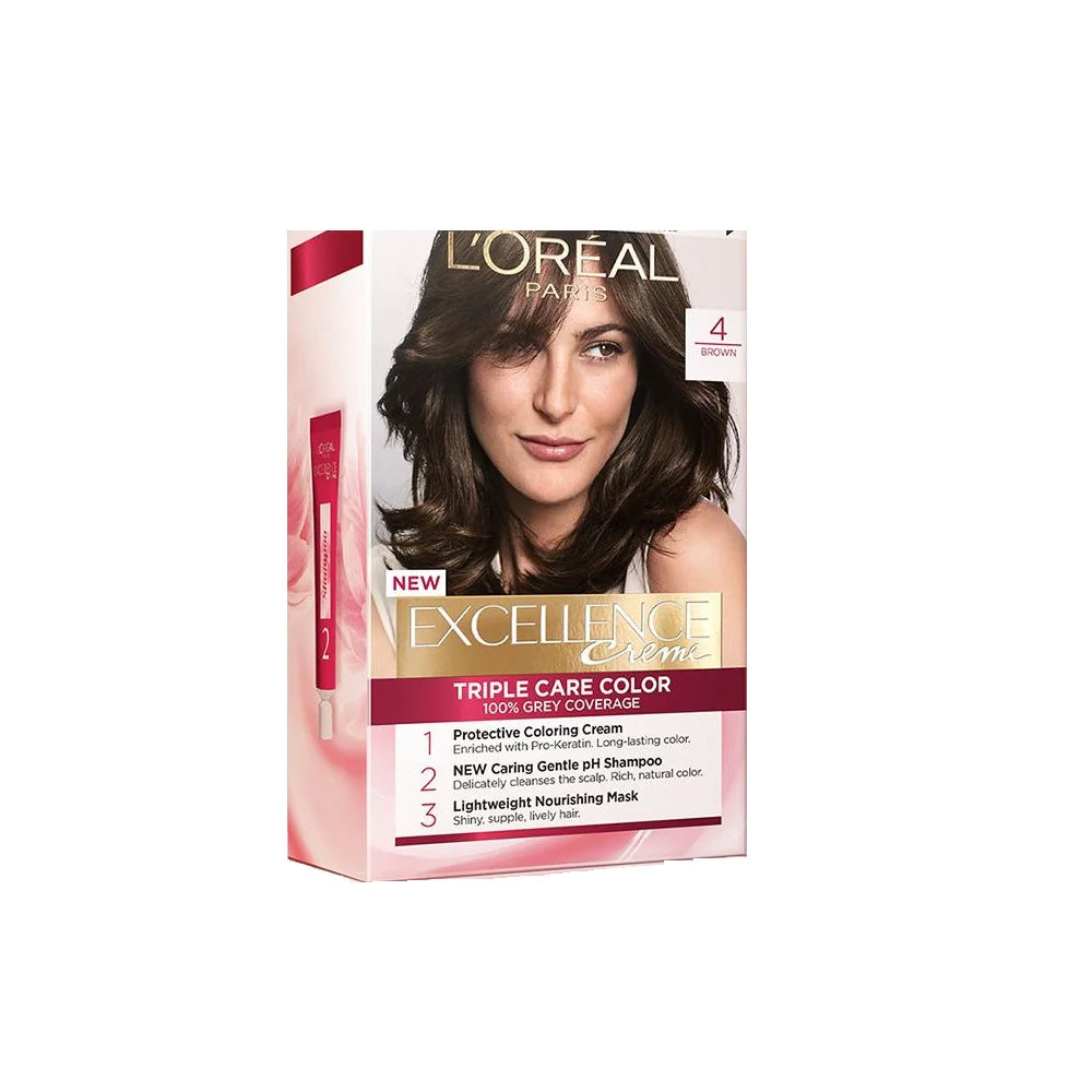 Loreal Excellence Hair Color 4