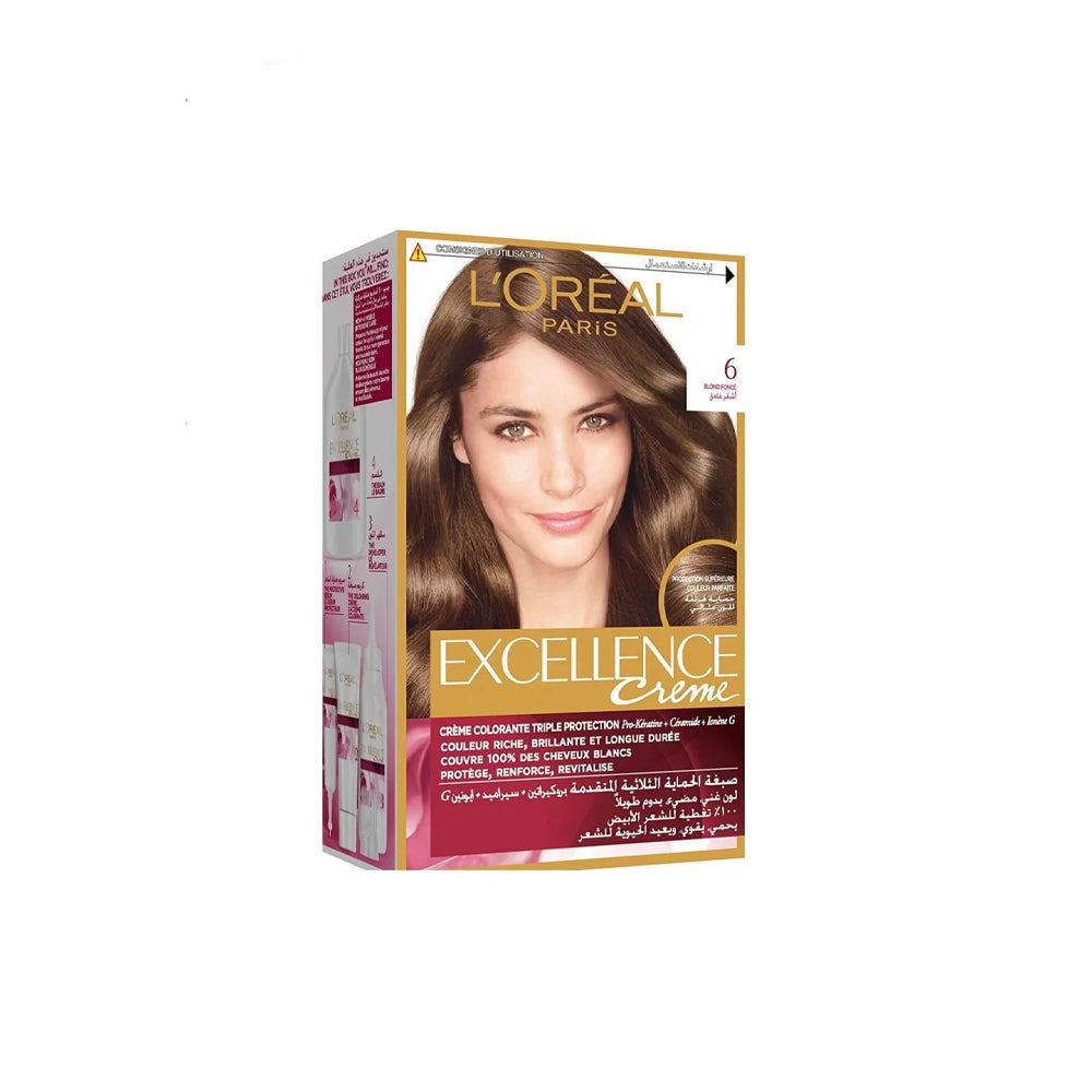 Loreal Excellence Hair Color 6