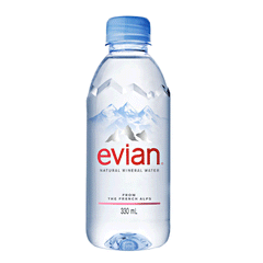 Evian Mineral Water 330ml