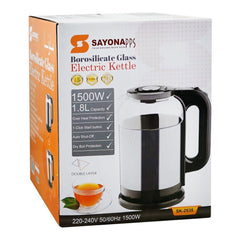 Sayona Electric Kettle 1500W 1.8L SK-2535