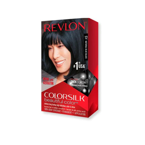 Revlon Color Silk 12 Natural Blue Black