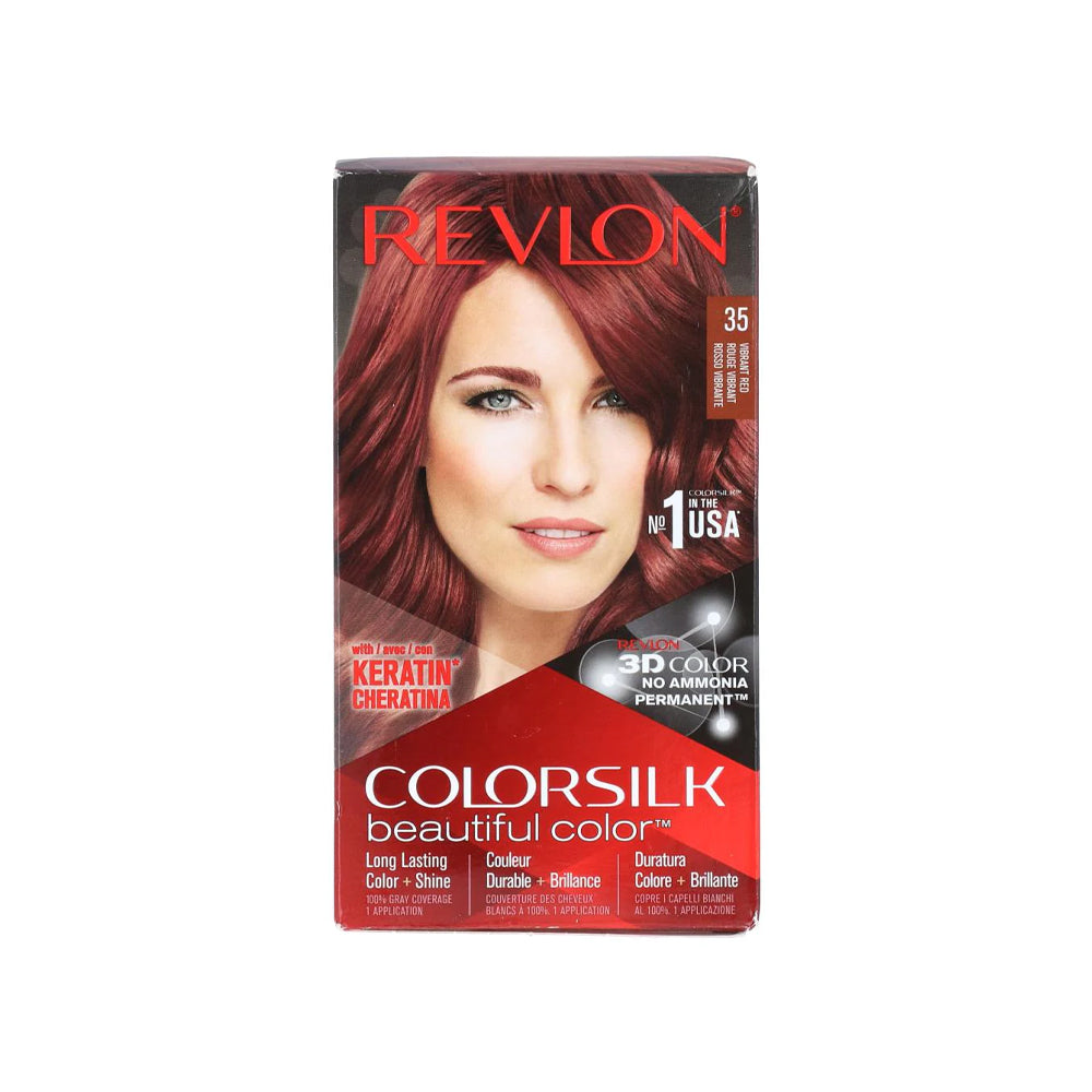 Revlon Color Silk 35 Vibrant Red