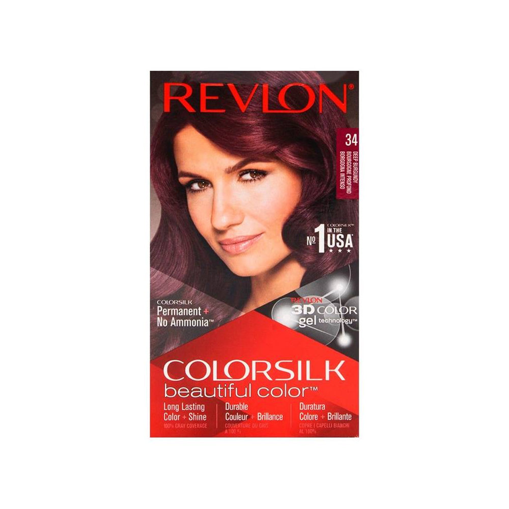 Revlon Color Silk 34 Deep Burguny