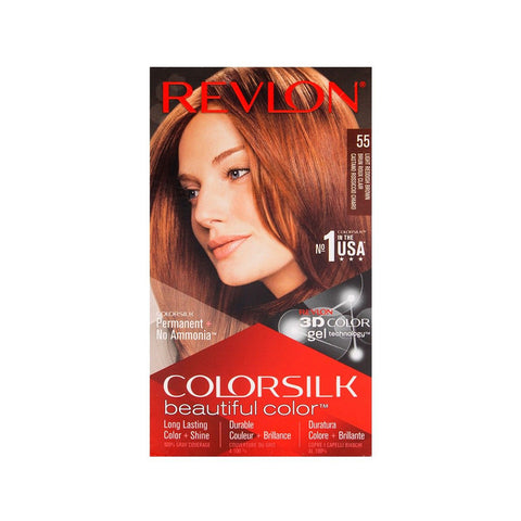 Revlon Color Silk 55 Light Reddish Brown