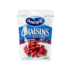 Ocean Spray Craisins Dried Cranberries Pomegranate 150g