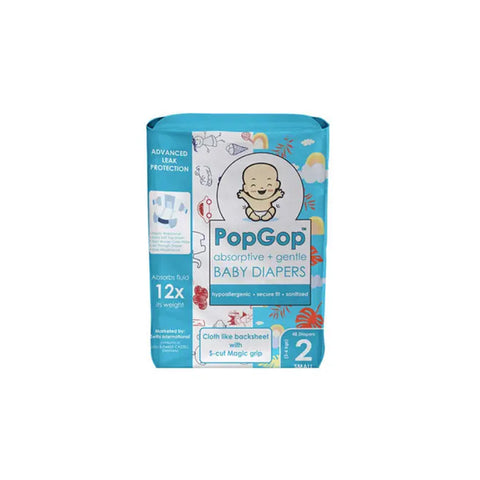 Pop Gop Baby Diapers Small 2 48s