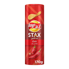 Lays Stax Chili Snacks 170g