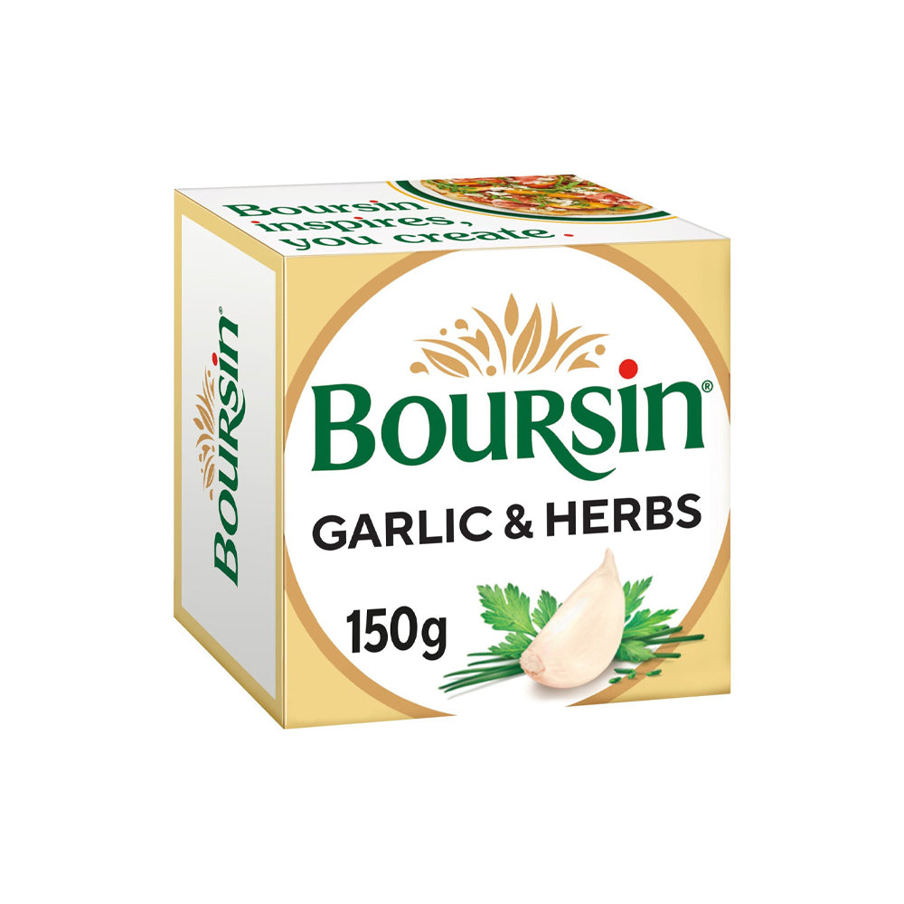 Boursin Garlic & Herbs Soft Cheese 150g