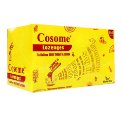 Cosome Honey & Lemon Lozenges 8s