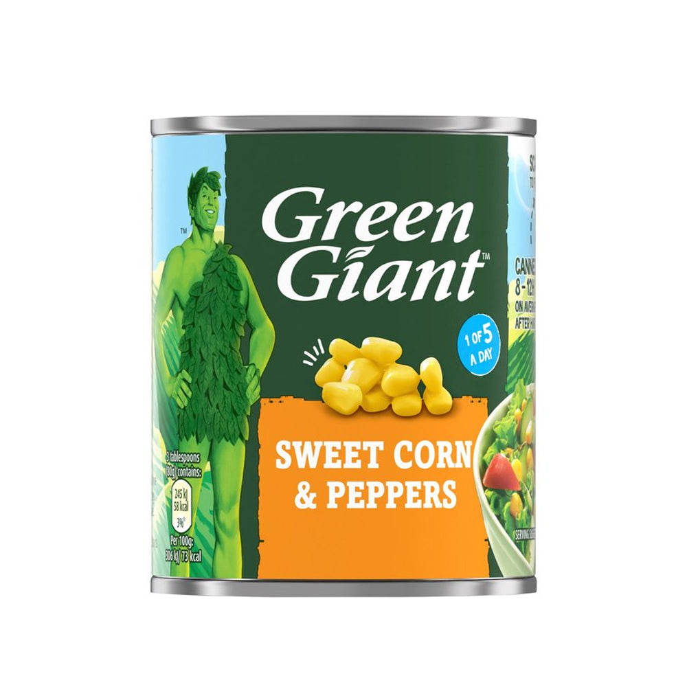 Green Giant Sweet Corn & Peppers Can 198g