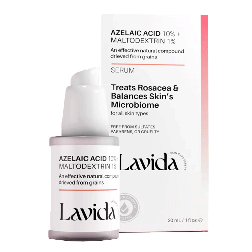 Lavida Azelaic Acid 10% + Maltodextrin 1% Serum 30ml