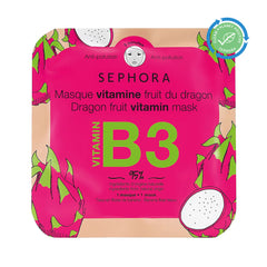 Sephora Dragon Fruit Vitamin B3 Mask 1s